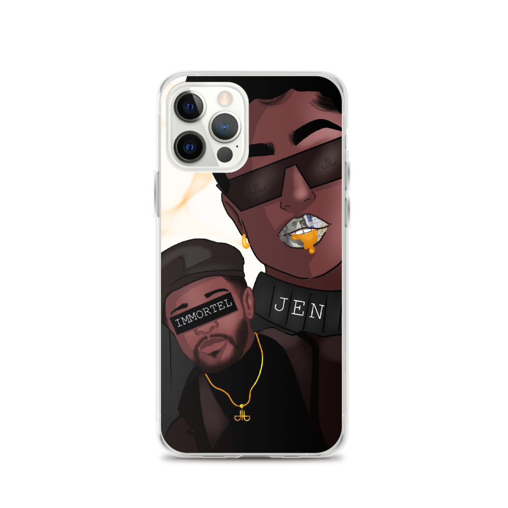 Jén Art iPhone Case Off-White