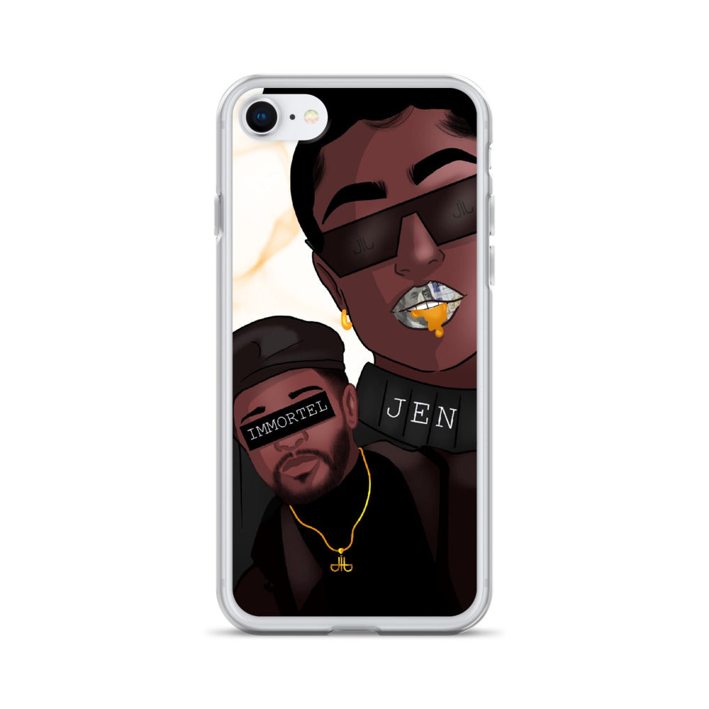 Jén Art iPhone Case Off-White