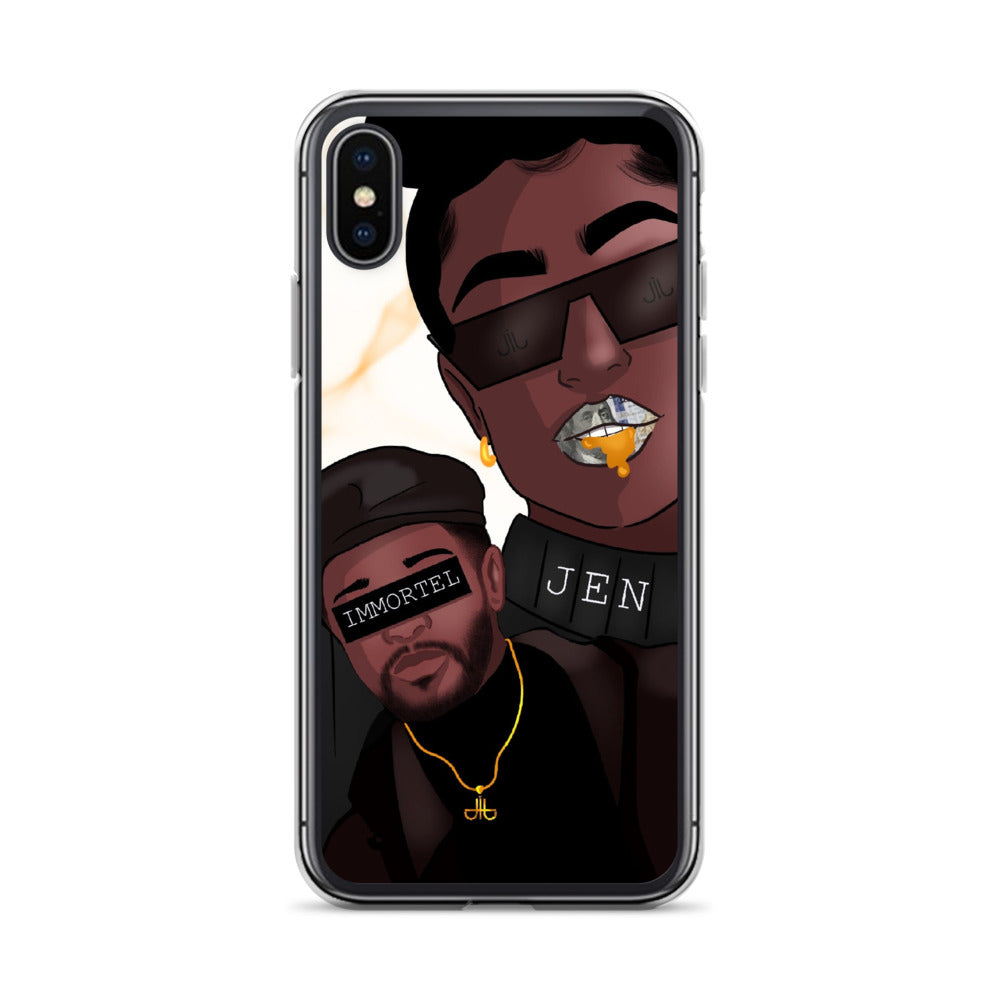 Jén Art iPhone Case Off-White